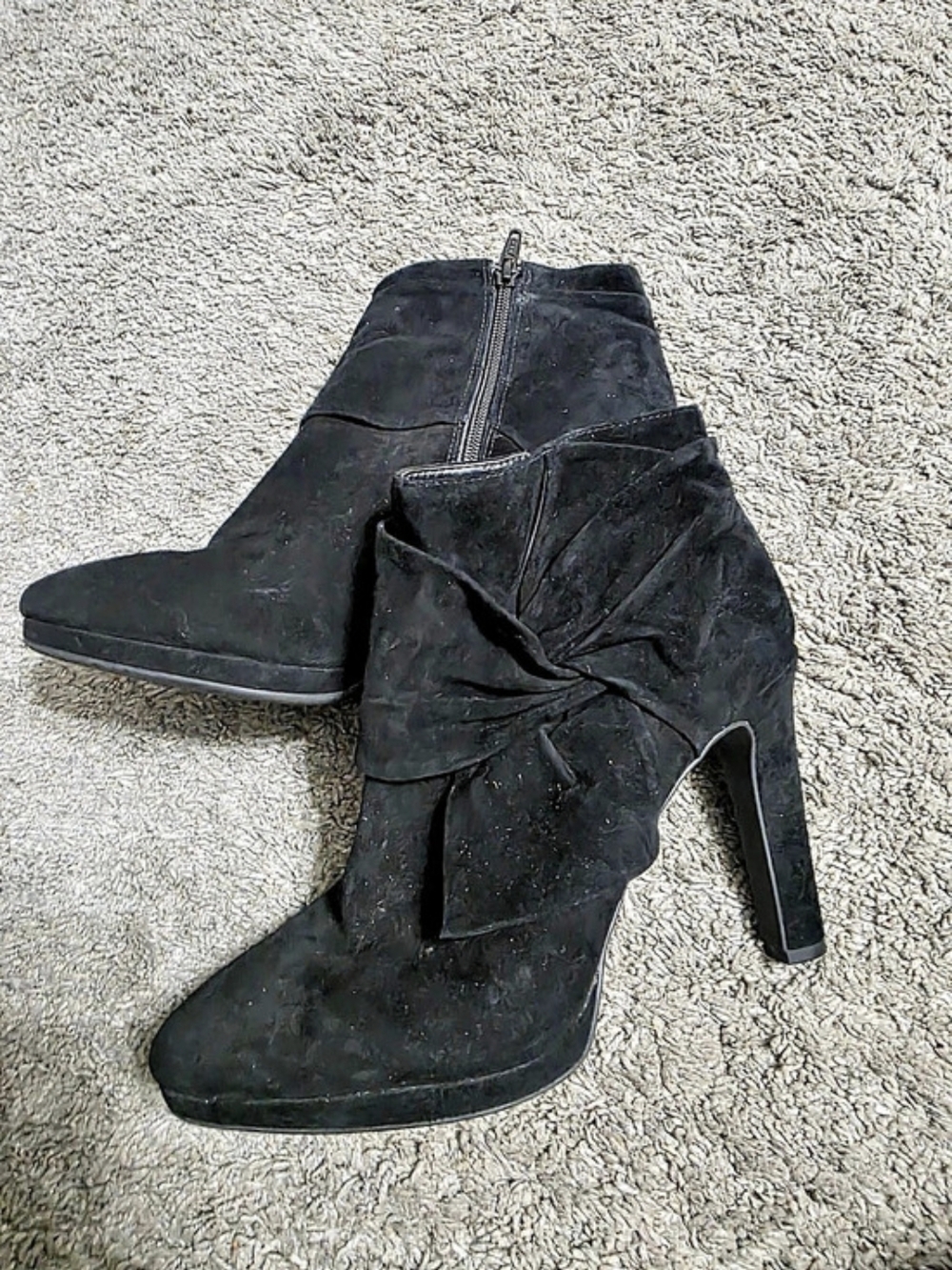 Gianni Bini Black Ankle Boots US 9.5 M